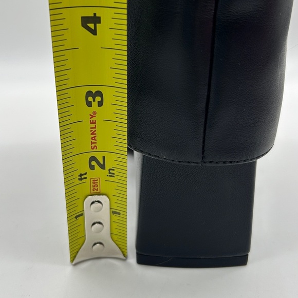 Scoop Black Knee-High Block Heel Boots | Dual Side Zippers | Women’s 7 | NWT - Picture 5 of 10